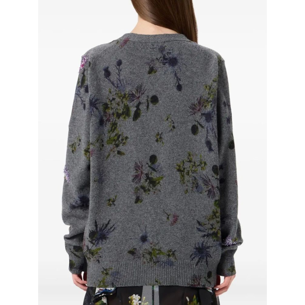 Women's 'Printed Knit' Cardigan