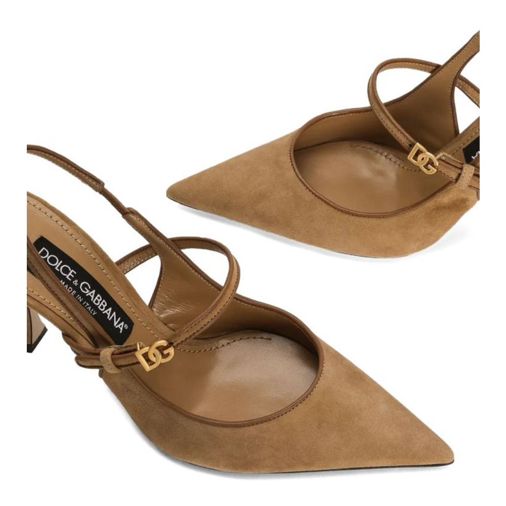 Women's 'Logo-Appliqué' Slingback Pumps