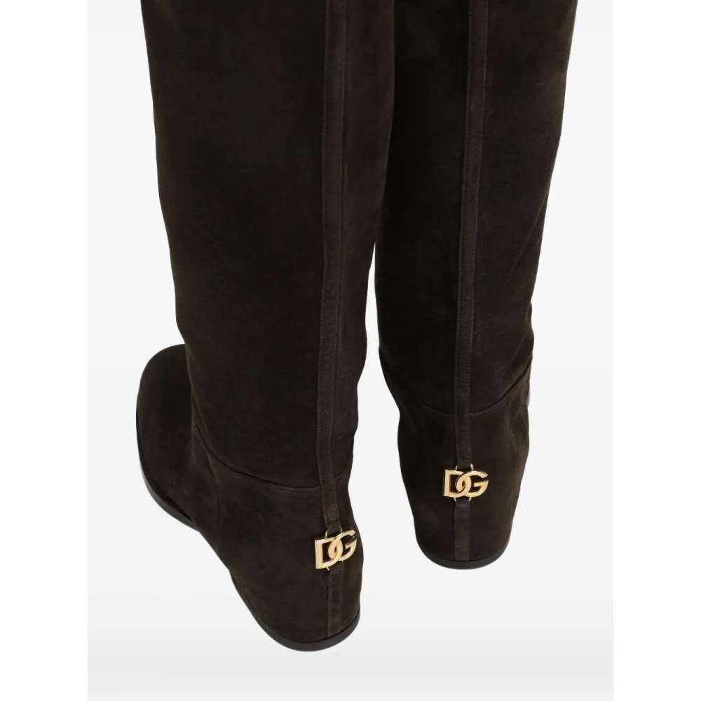 Bottes 'Logo-Plaque' pour Femmes