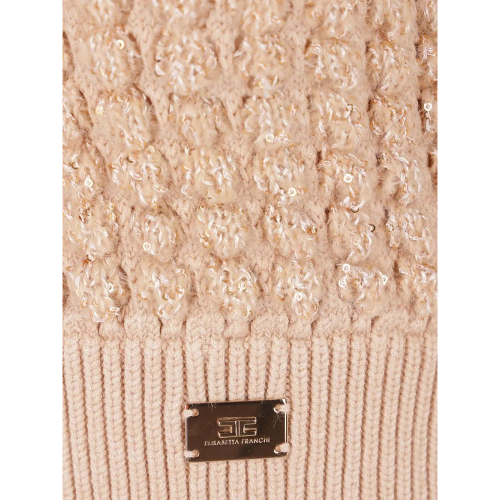 Women's 'Sequin-Embellished Cable-Knit' Sweater
