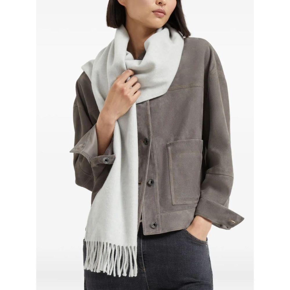 Écharpe en cachemire  'Fringe' pour Femmes