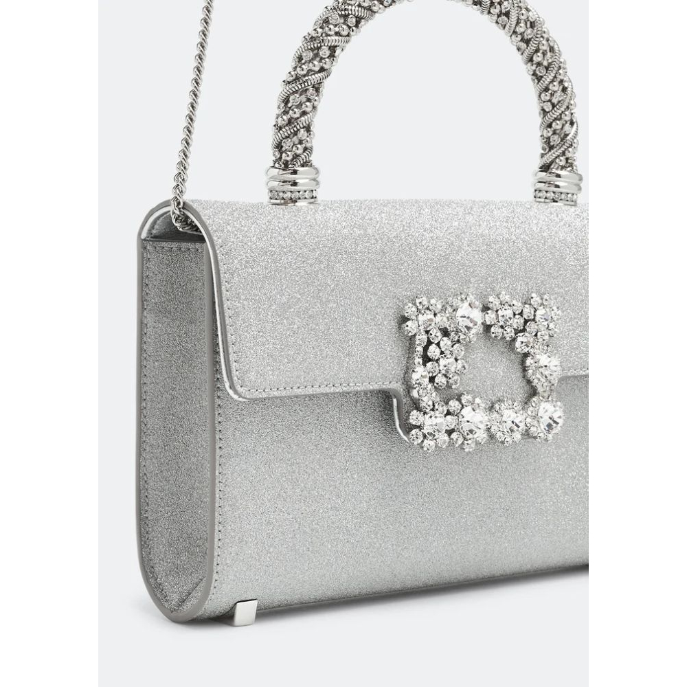 Sac à main 'Flower Strass Buckle Mini' pour Femmes