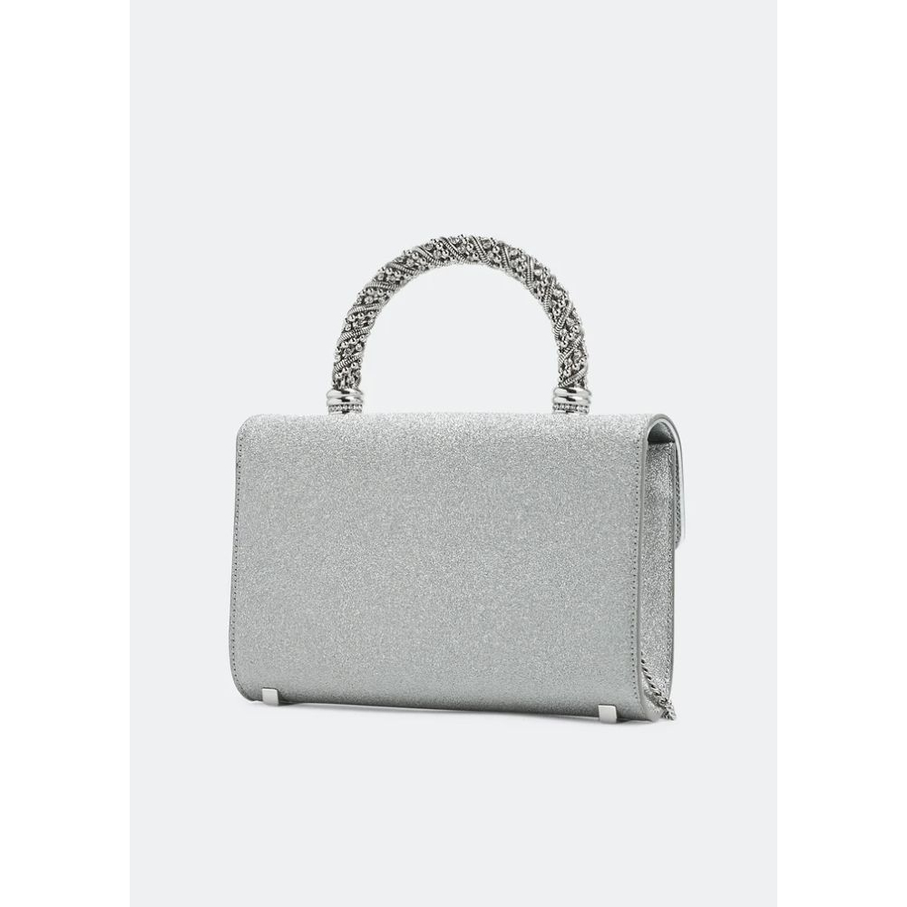 Sac à main 'Flower Strass Buckle Mini' pour Femmes
