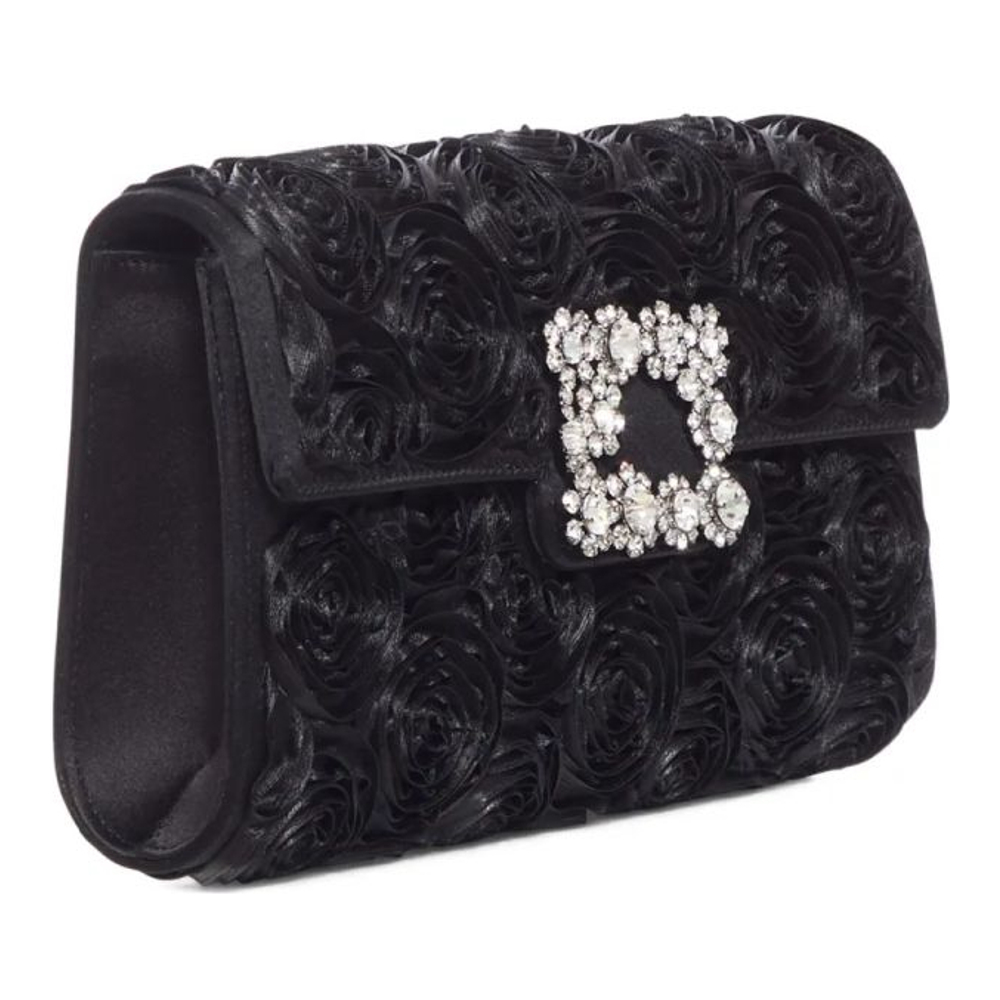 Women's 'Rose-Pattern' Clutch