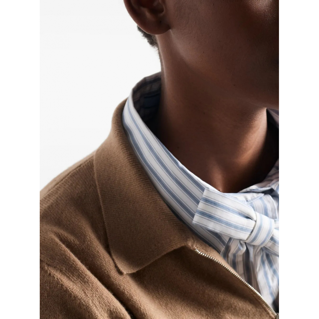 Pull en cachemire 'Triangle-Logo Half-Zip' pour Femmes