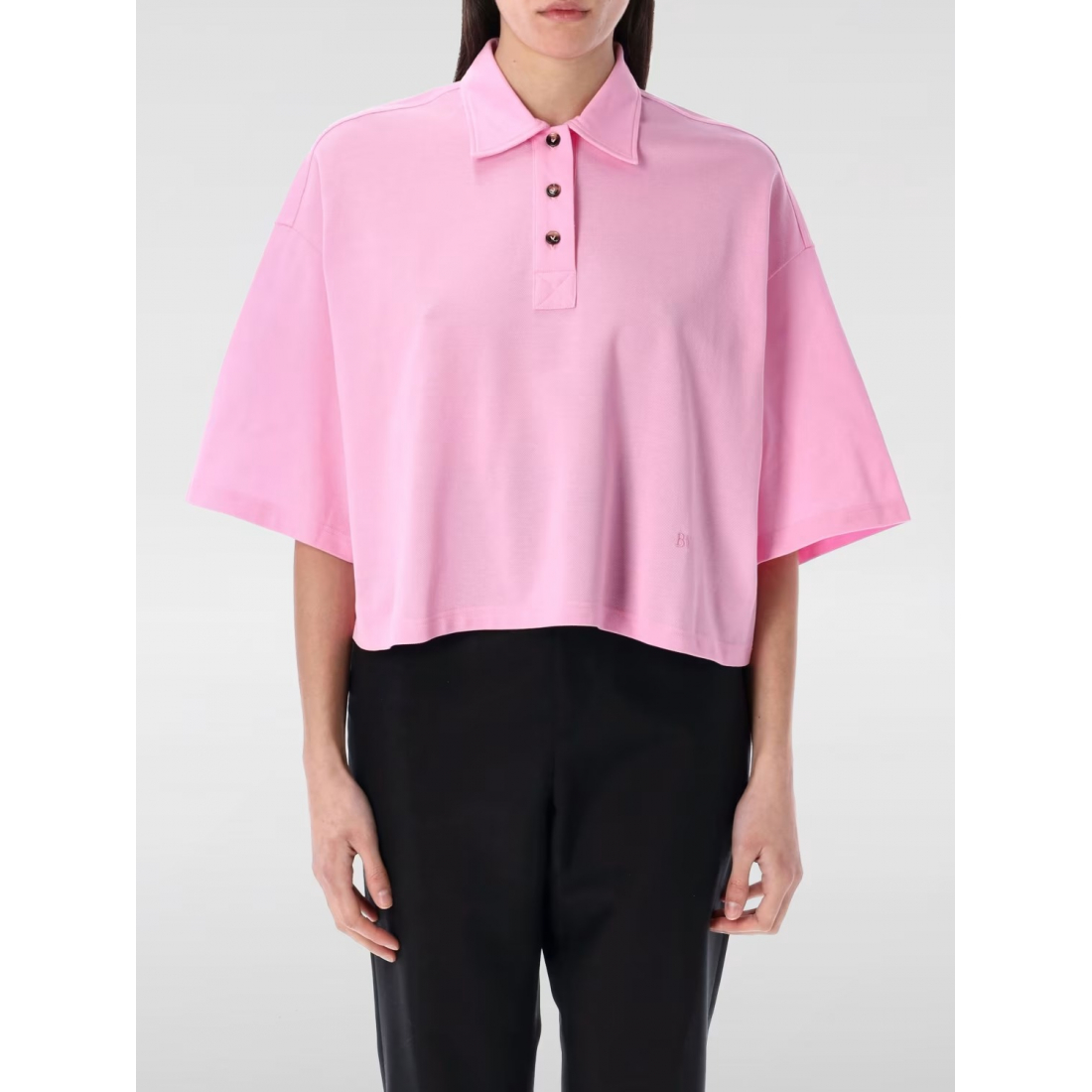 Polo 'Buttoned' pour Femmes