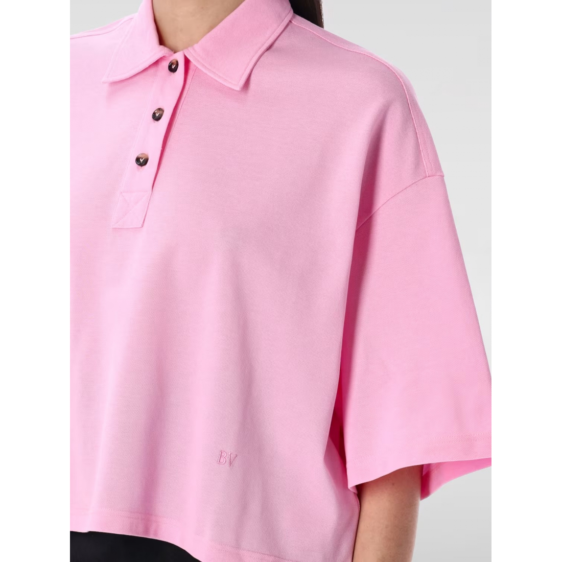 Polo 'Buttoned' pour Femmes