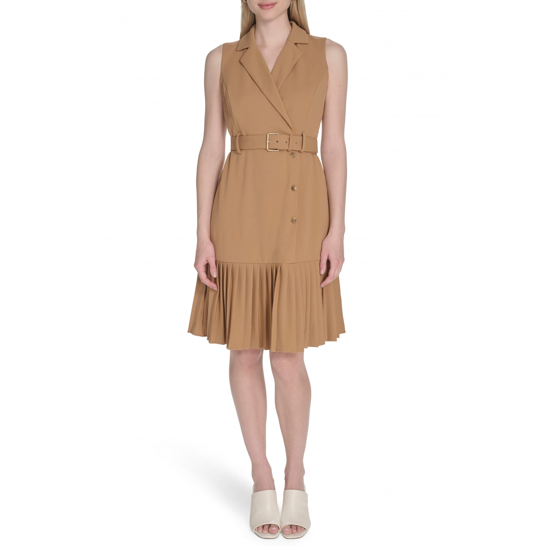 Robe chemise 'Flounce Hem' pour Femmes