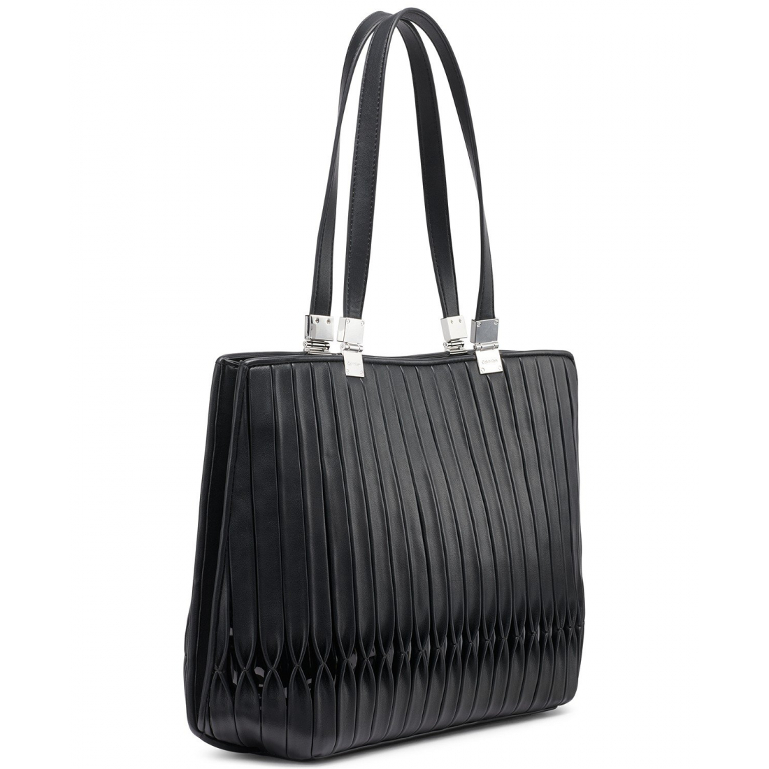 Women's 'Granite Pleated' Tote Bag