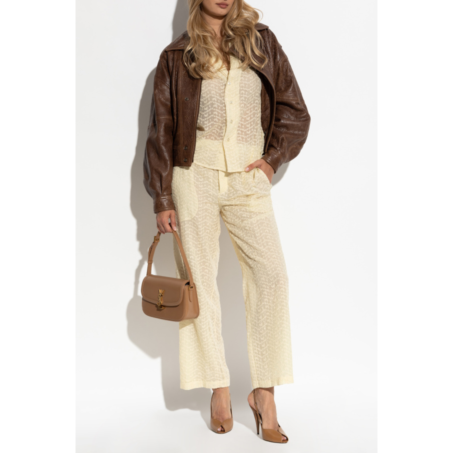 Pyjama Set 'Muslin With English Embroidery' pour Femmes