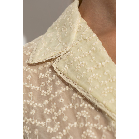 Pyjama Set 'Muslin With English Embroidery' pour Femmes