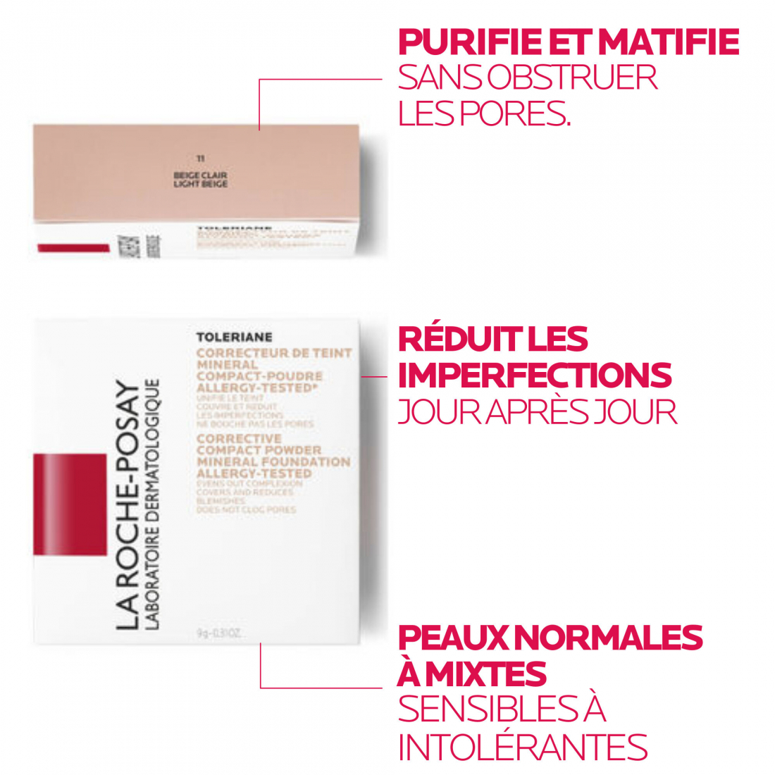 'Toleriane Corrective Compact Mineral' Powder Foundation - 15 Doré 9 g