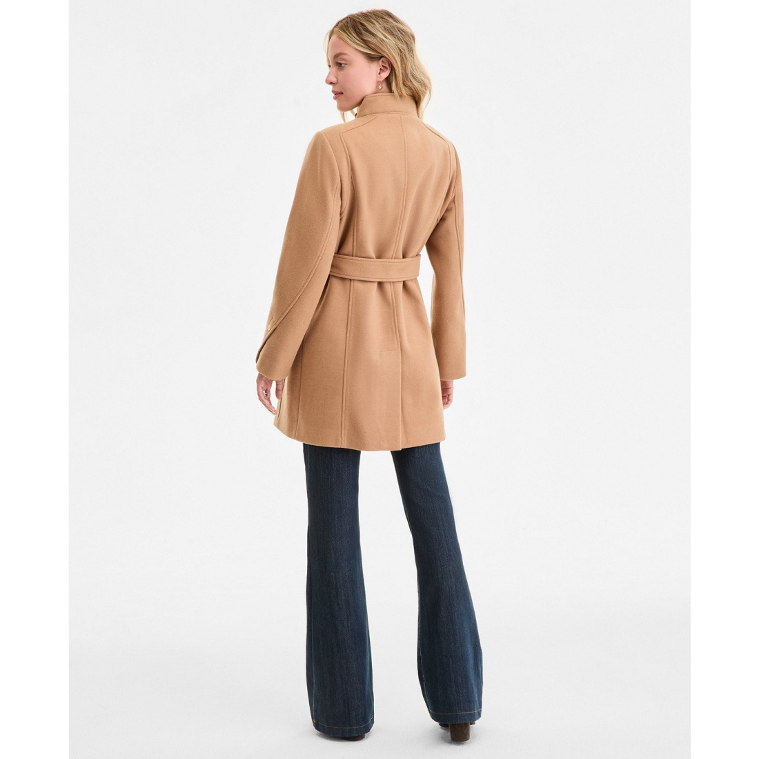 Manteau à ceinture 'Asymmetric' pour Femmes