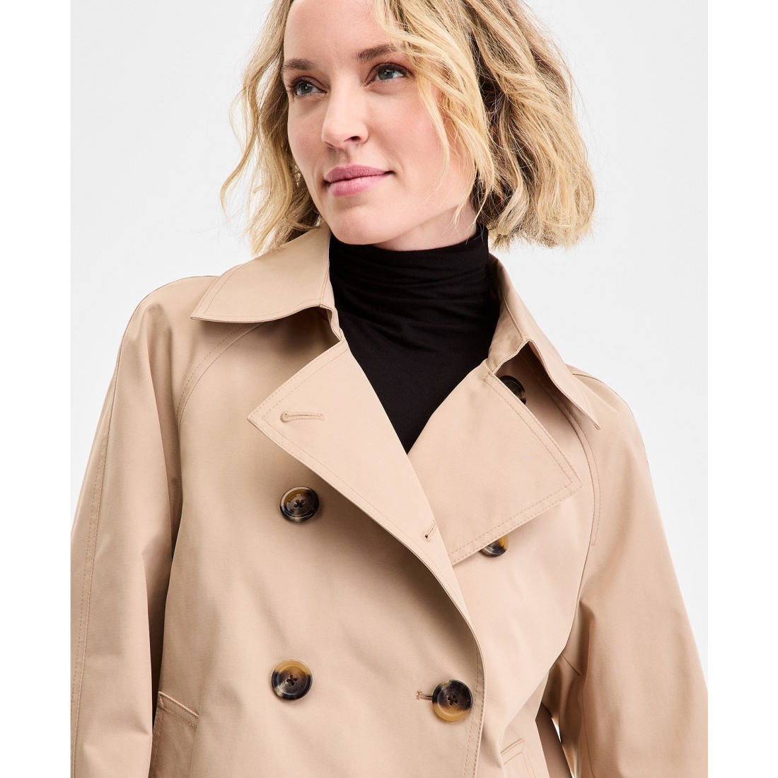 Trench 'Short Double-Breasted' pour Femmes