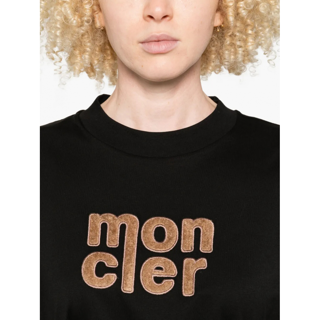 Women's 'Logo-Embroidered' T-Shirt