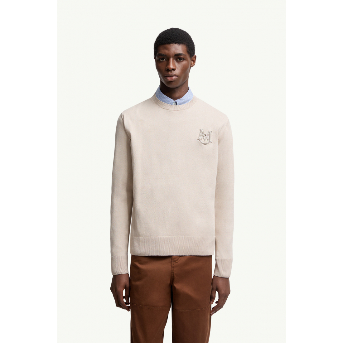 'Embroidered Monogram' Pullover für Herren