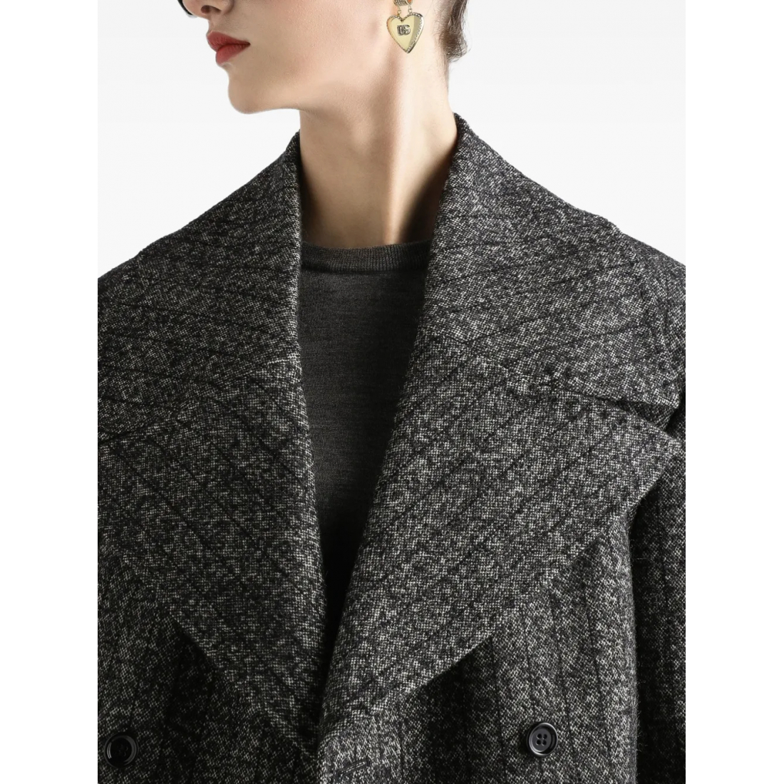 Blazer 'Striped Double-Breasted' pour Femmes