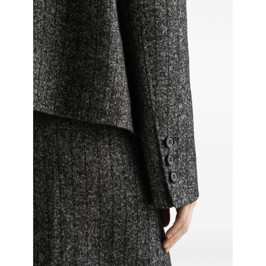 Blazer 'Striped Double-Breasted' pour Femmes