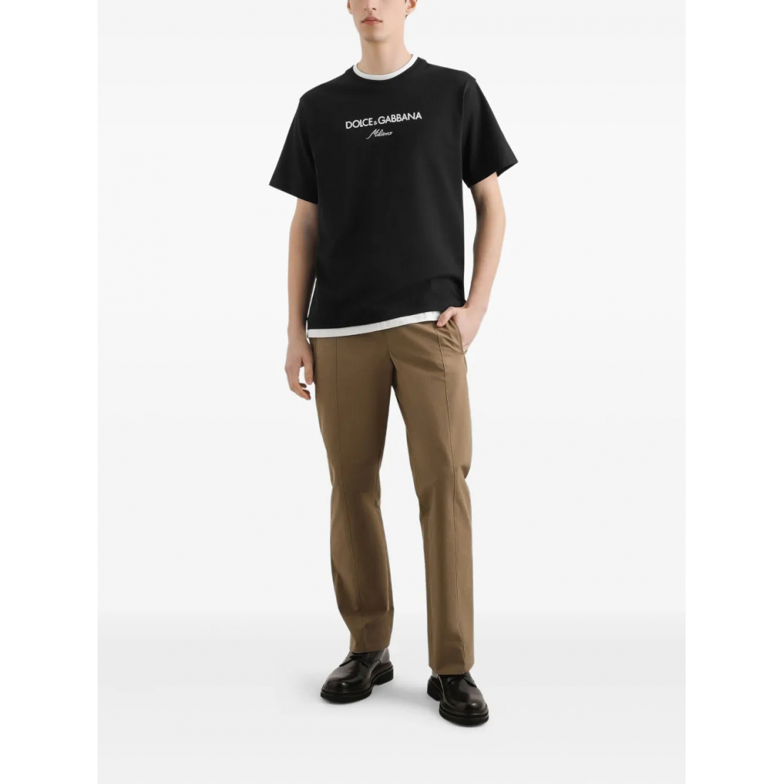 Men's 'Logo-Embroidered' T-Shirt