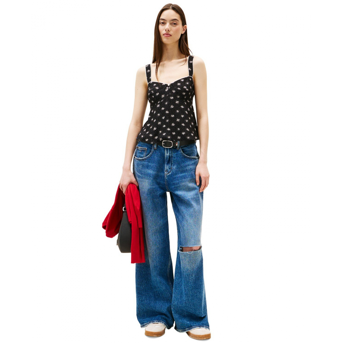 Débardeur 'Floral-Print Sweetheart' pour Femmes