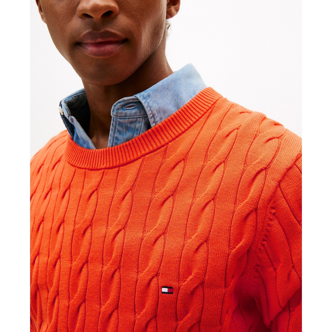 Pull 'Classic Cable Crewneck' pour Hommes