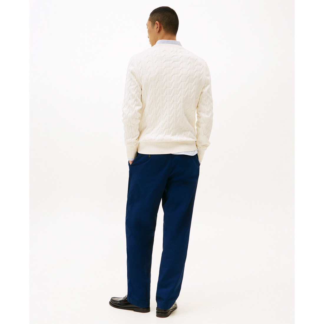 Pull 'Classic Cable Crewneck' pour Hommes