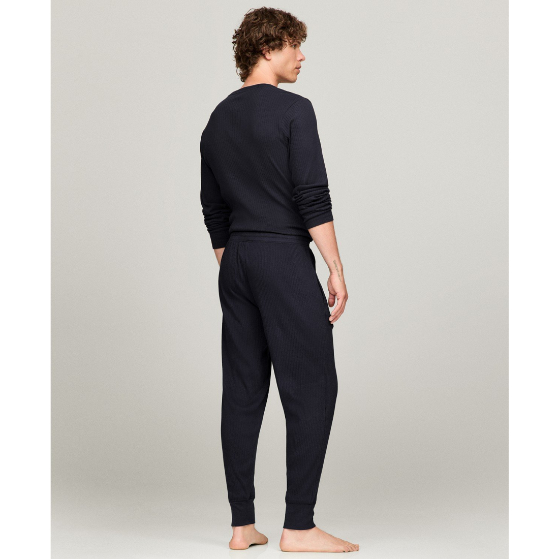 'Ribbed Jogger' Pyjama-Hose für Herren