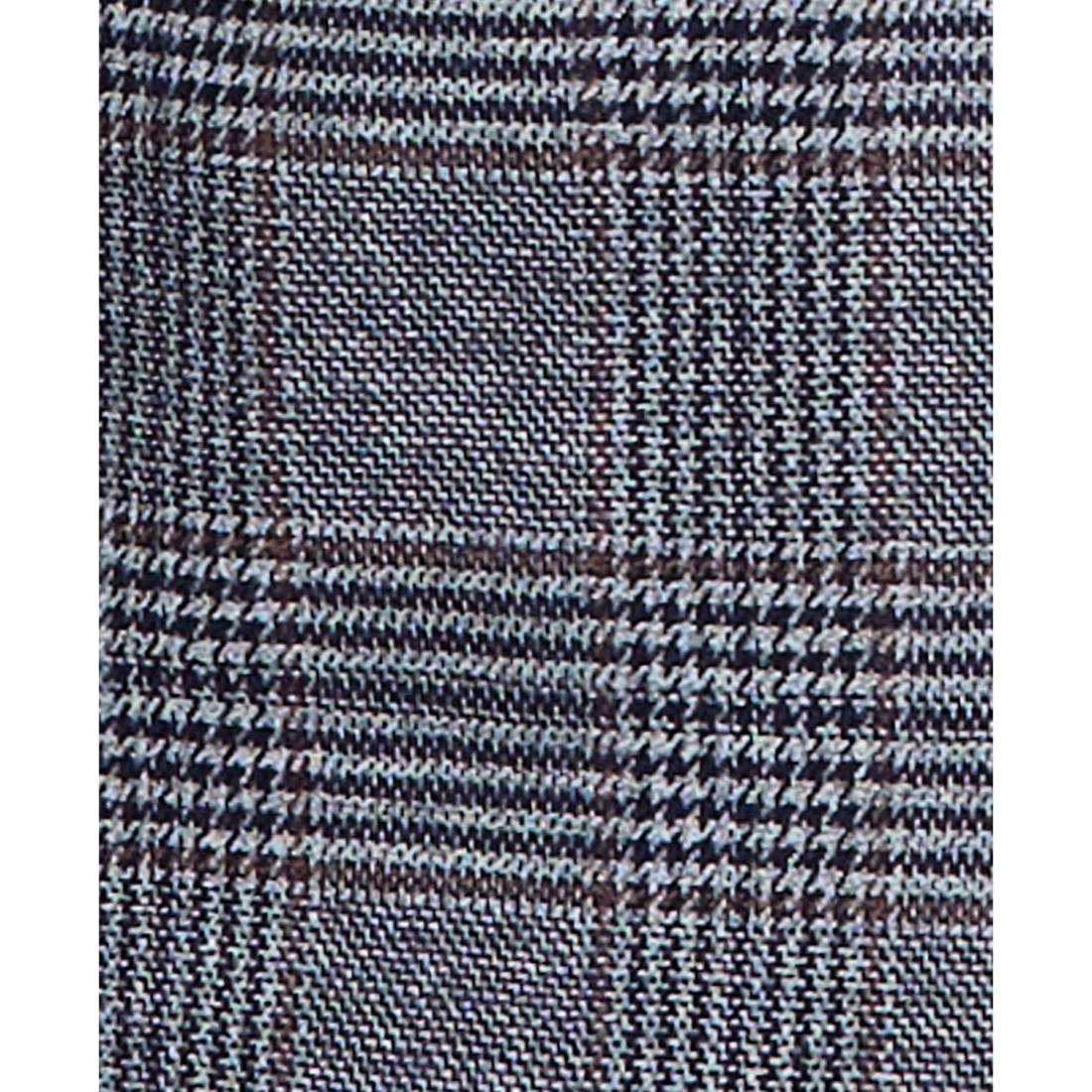 Blazer 'Modern-Fit Gray & Brown Plaid Sport' pour Hommes