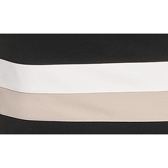 Women's 'Sleeveless Colorblock Scuba' Sheath Dress