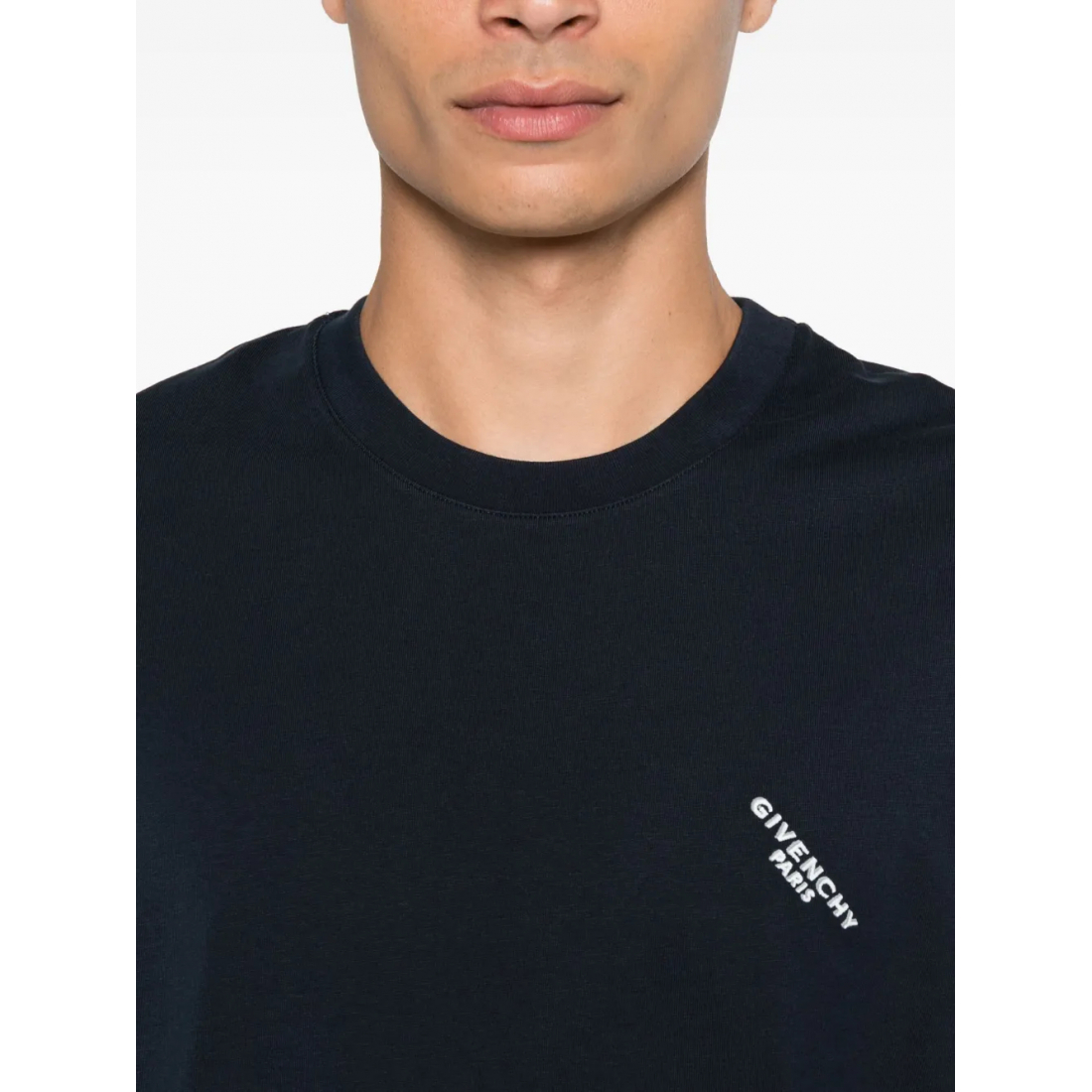 T-shirt 'Logo-Embroidered' pour Hommes