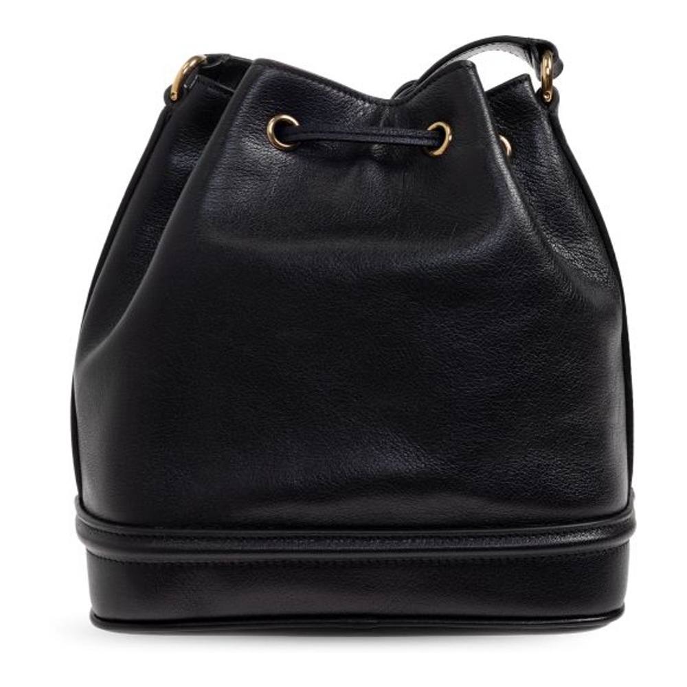 Women's 'Horse Medal' Bucket Bag