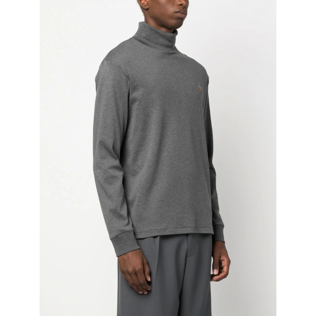 Men's 'Logo-embroidered' Turtleneck Sweater