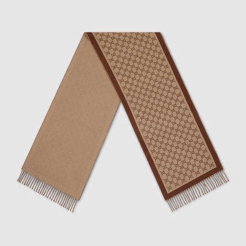 Écharpe en laine 'GG' pour Femmes