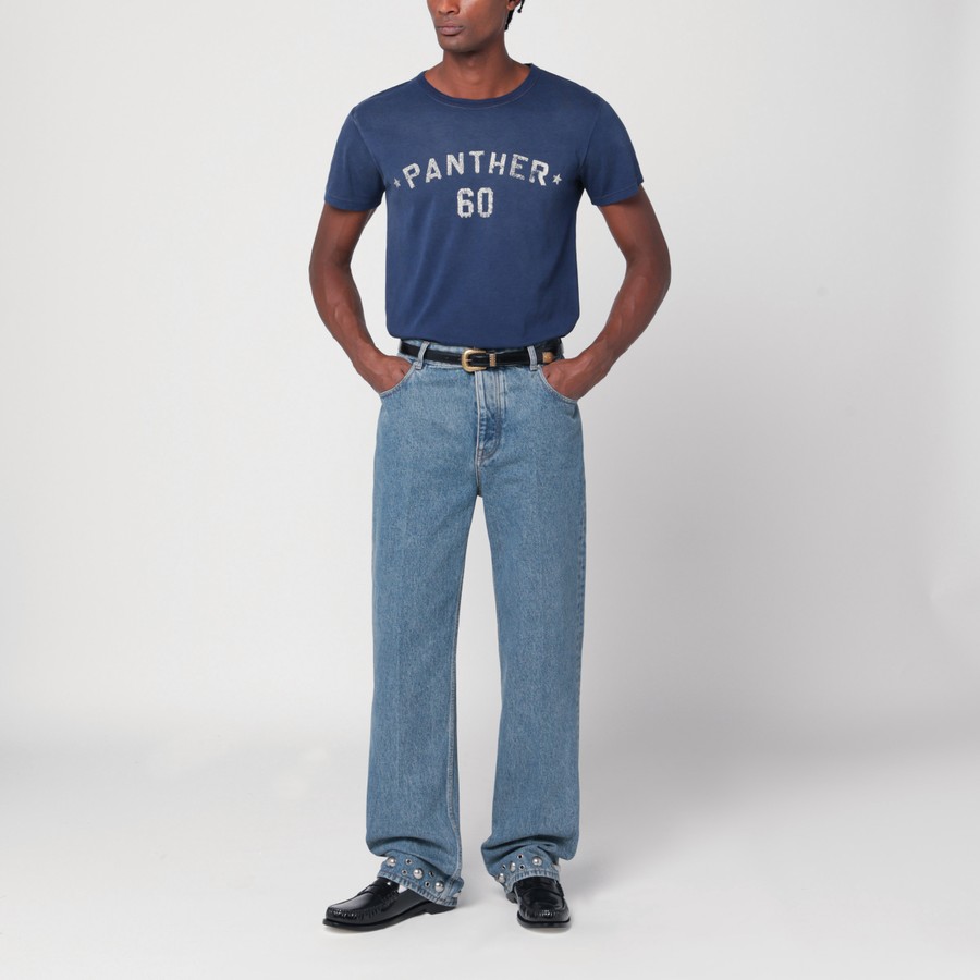 Men's 'Logo-Patch' Jeans