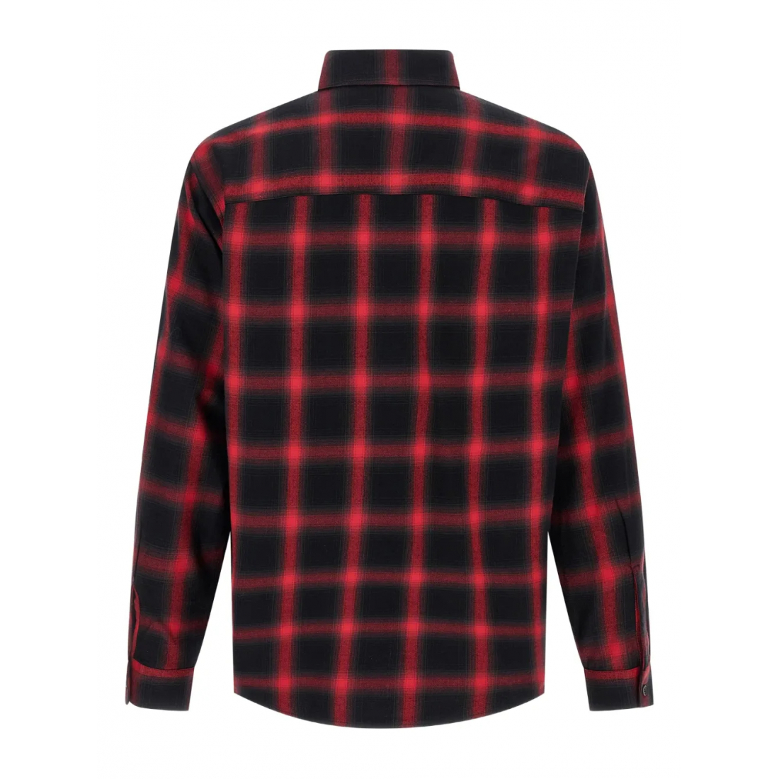 Chemise 'Check-Pattern Logo-Embroidered' pour Hommes