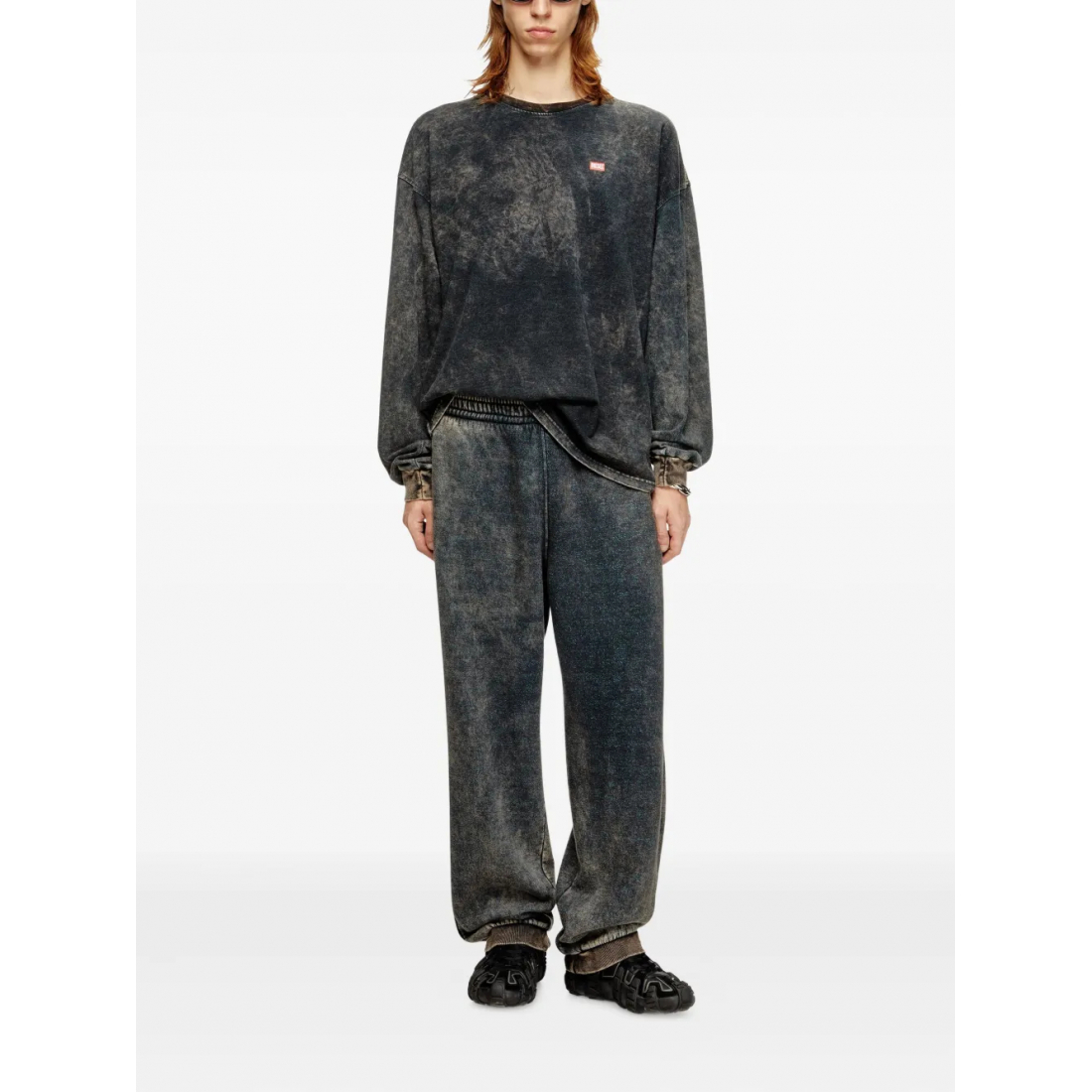 Pull 'Acid-Wash' pour Hommes