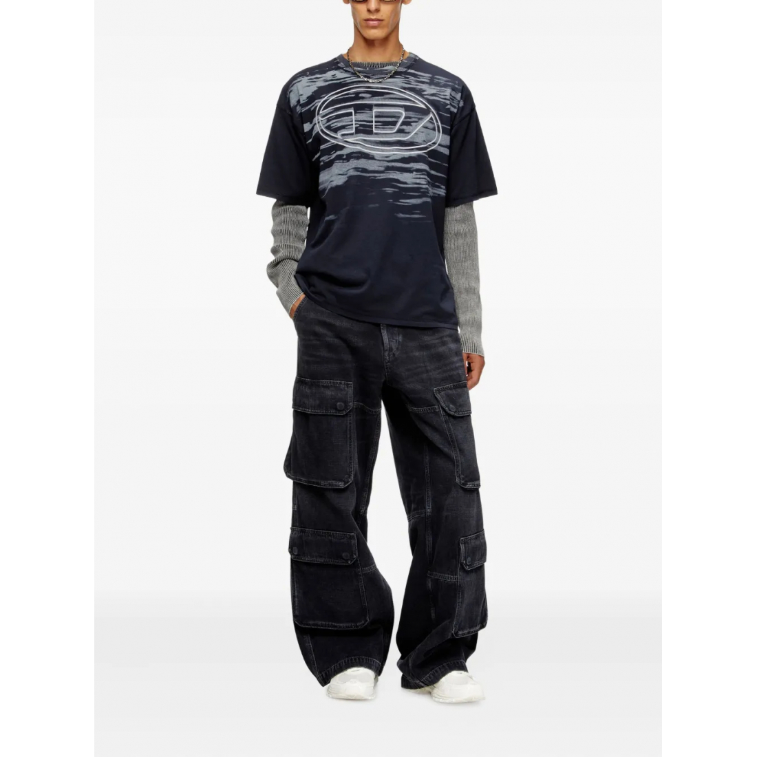 T-shirt 'T-Boxt-T5 Print' pour Hommes