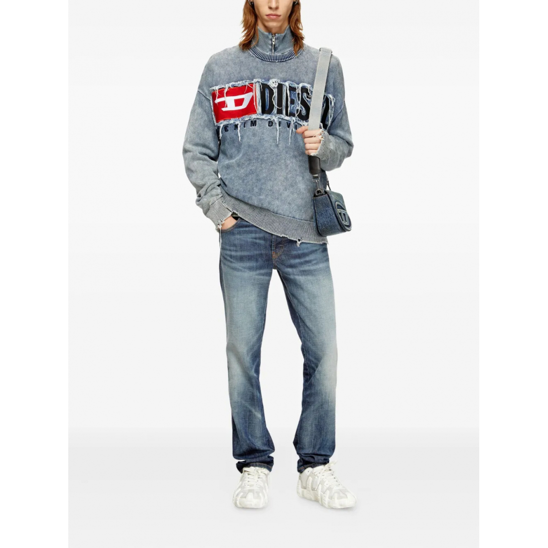 Sweatshirt 'K-Fronzi Logo-Patch' pour Hommes