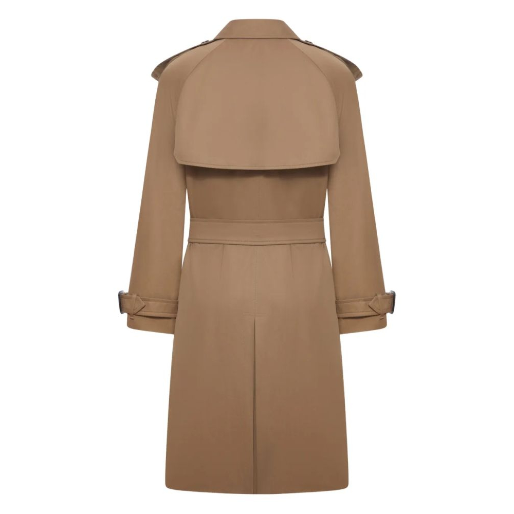 Men's 'Double-Breasted Belted' Double Breasted Trench Coat