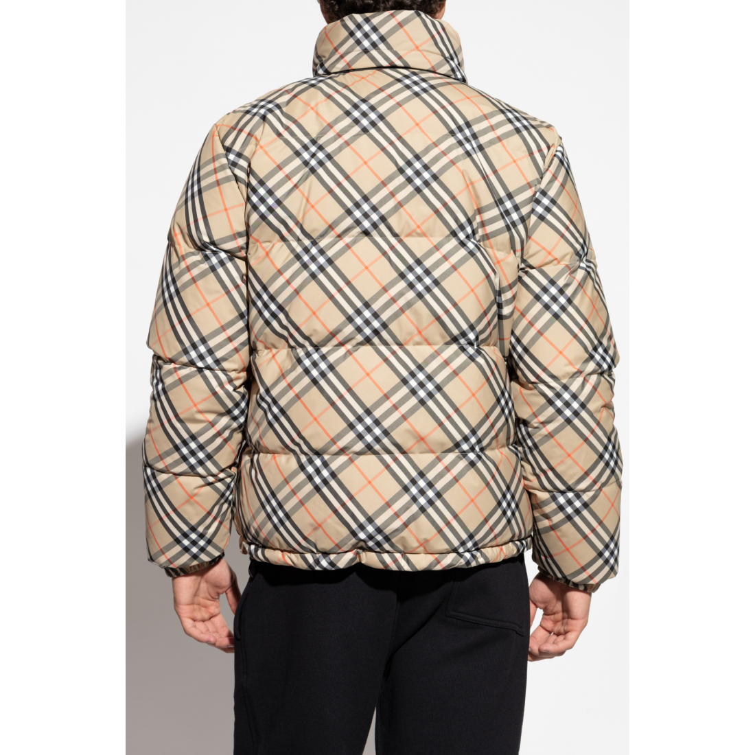 Doudoune en plumes 'Checked Reversible' pour Hommes