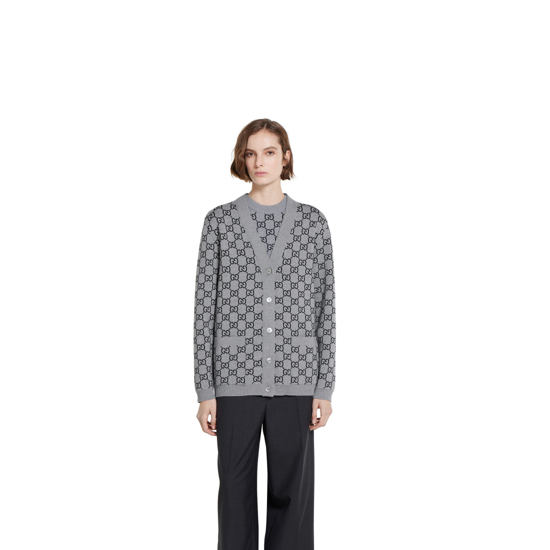 Women's 'Reversible GG' Cardigan