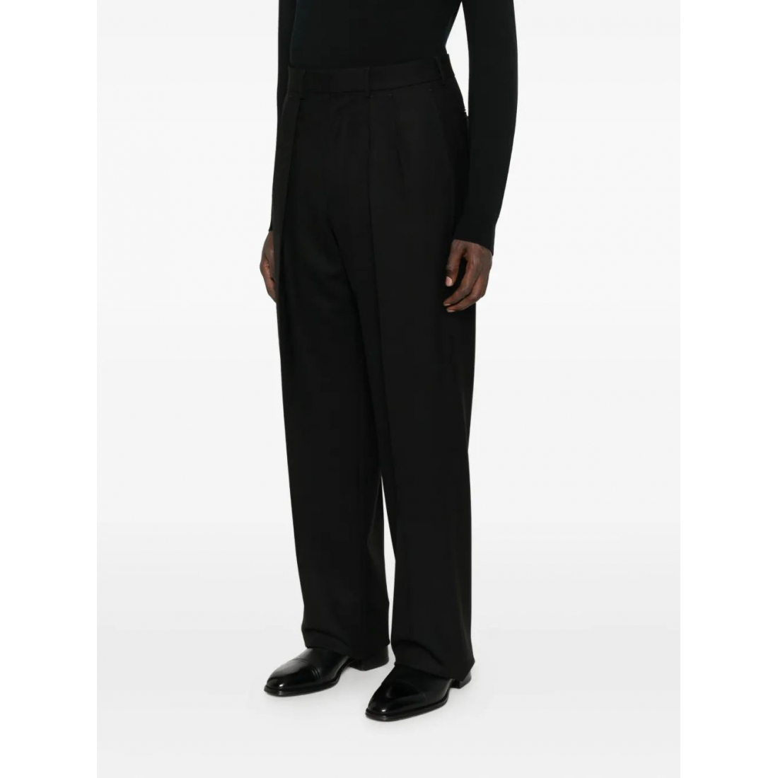 Pantalon 'Pleated-Front' pour Hommes