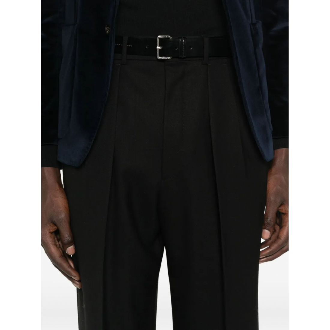 Pantalon 'Pleated-Front' pour Hommes