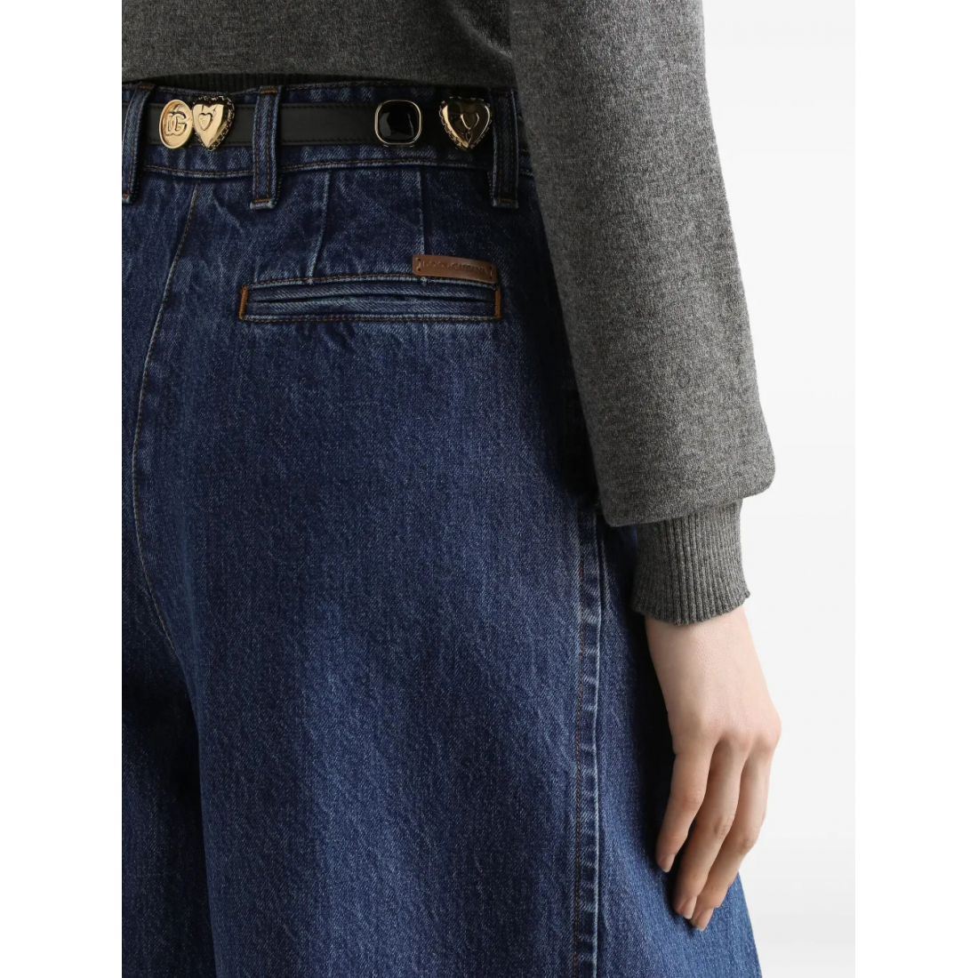 Jeans 'Inverted-Pleat' pour Femmes