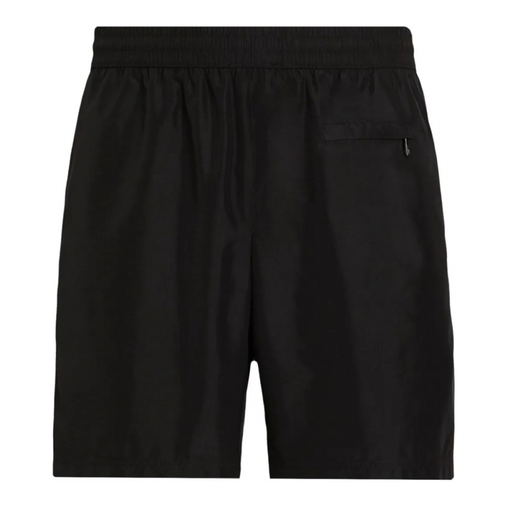Men's 'Logo-Plaque' Swimming Shorts