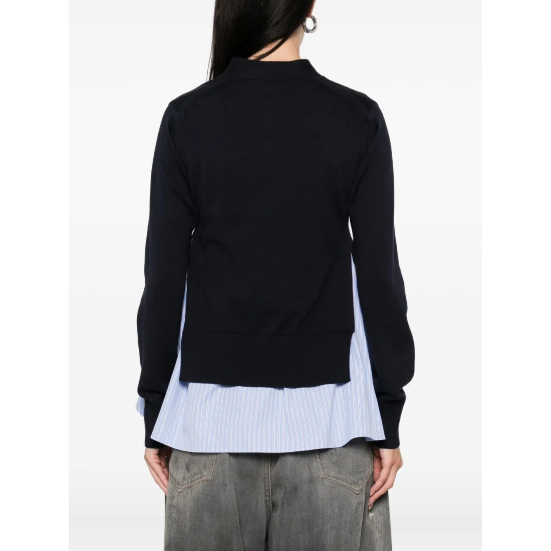 Cardigan 'Buttoned Layered' pour Femmes