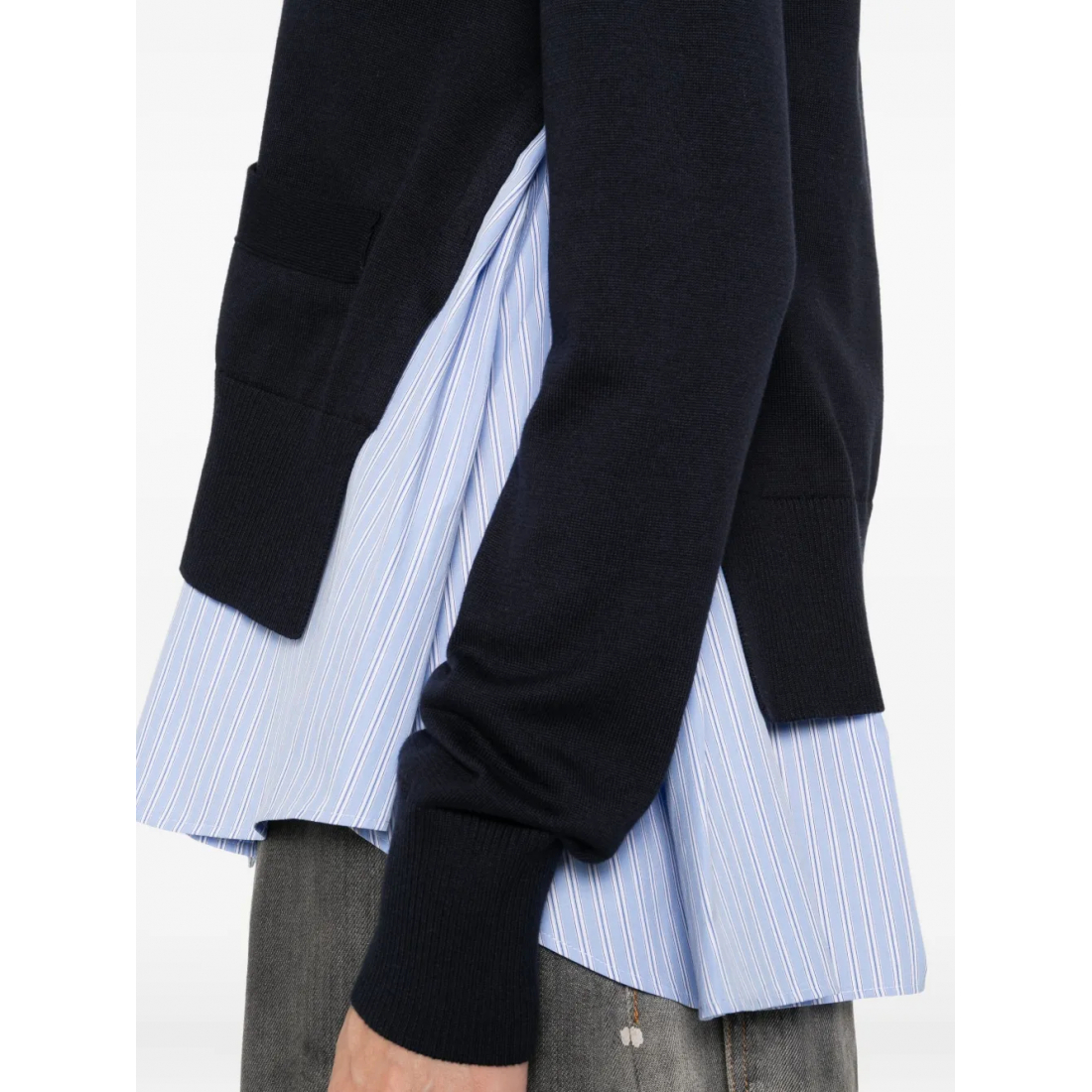 Cardigan 'Buttoned Layered' pour Femmes