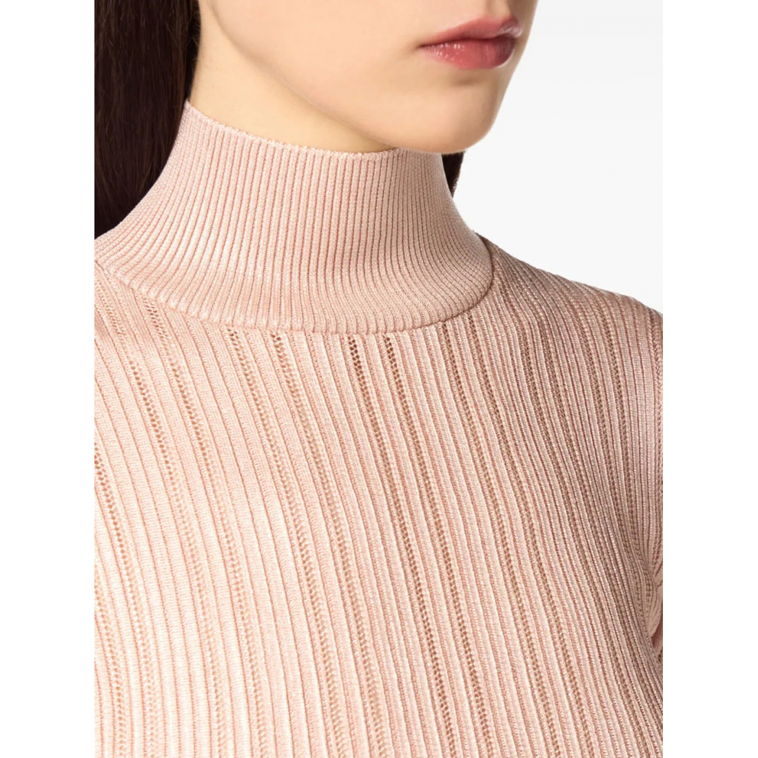 Col roulé 'Ribbed Turtleneck' pour Femmes