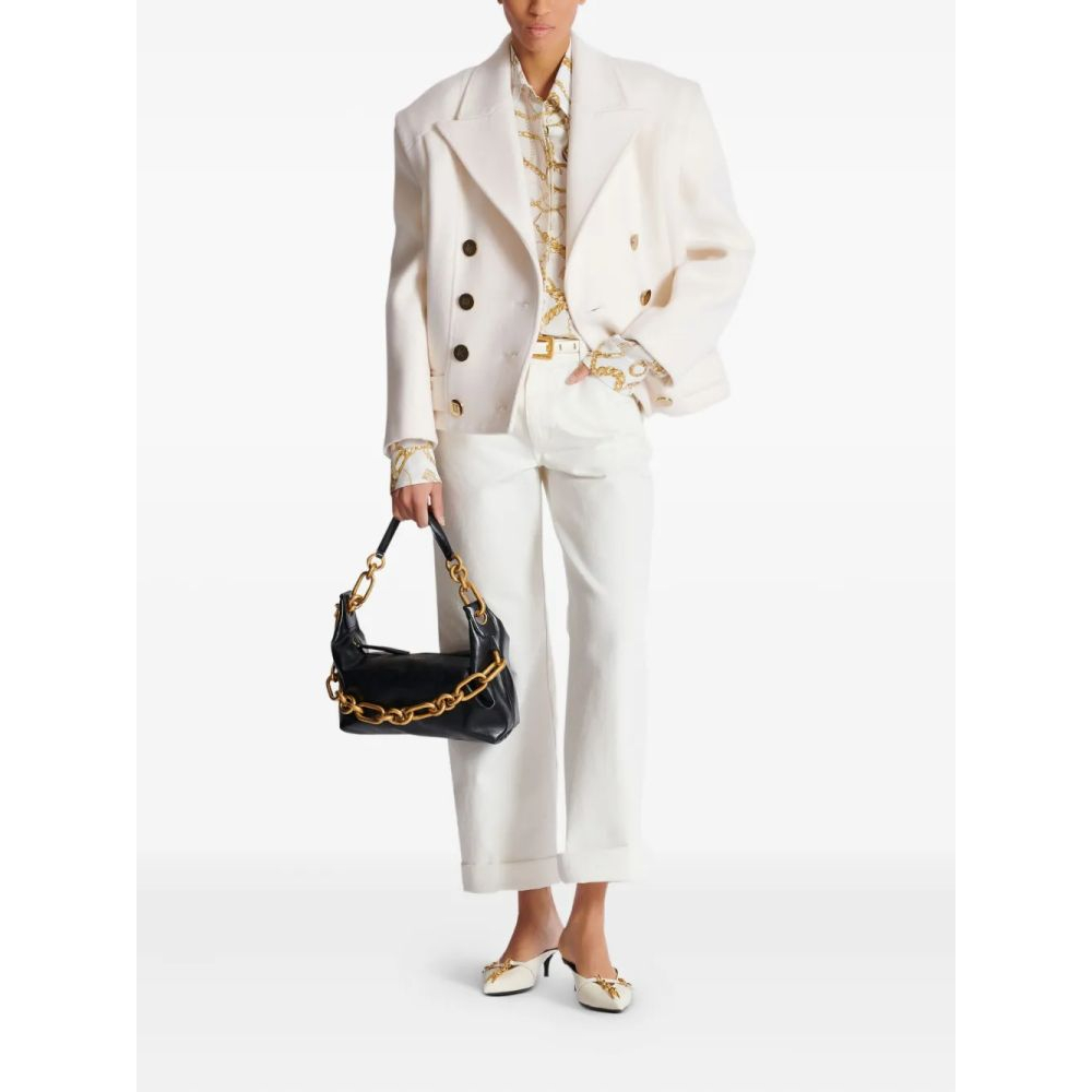 Women's 'Cropped' Peacoat