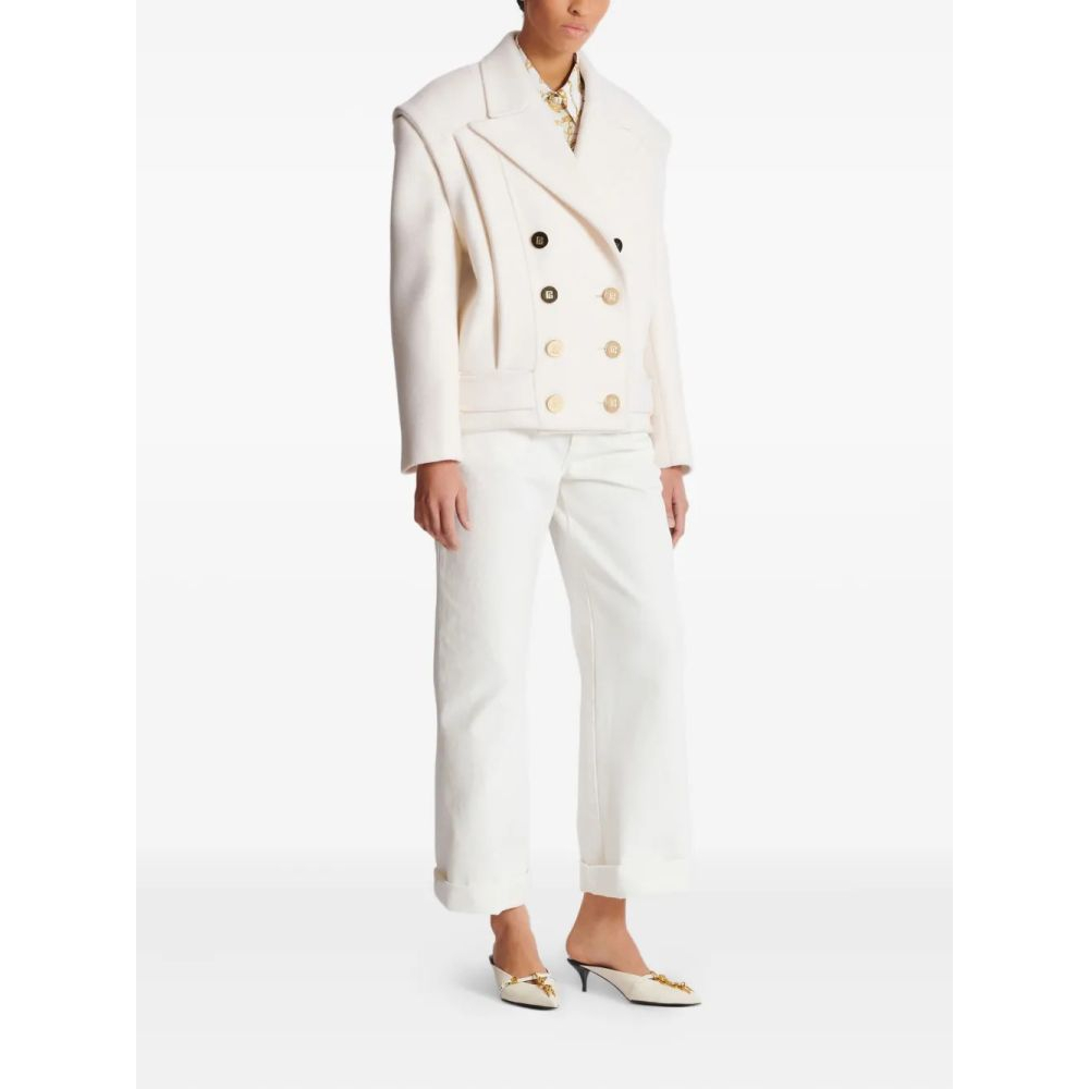 Women's 'Cropped' Peacoat